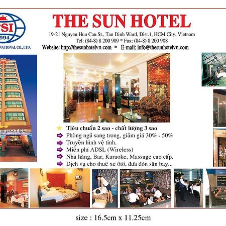 The Sun Hotel Thành Pho Ho Chí Minh Esterno foto